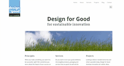 Desktop Screenshot of designforgood.eu