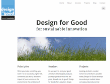 Tablet Screenshot of designforgood.eu